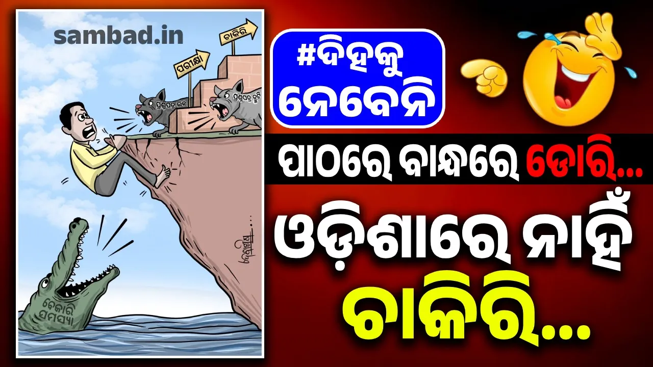  ଆରେ ନାରଣ ! କାଠ ହାଣିଲେ ଜାଳ ହେବ, ପାଠ ପଢିଲେ କଣ ହେବ ?