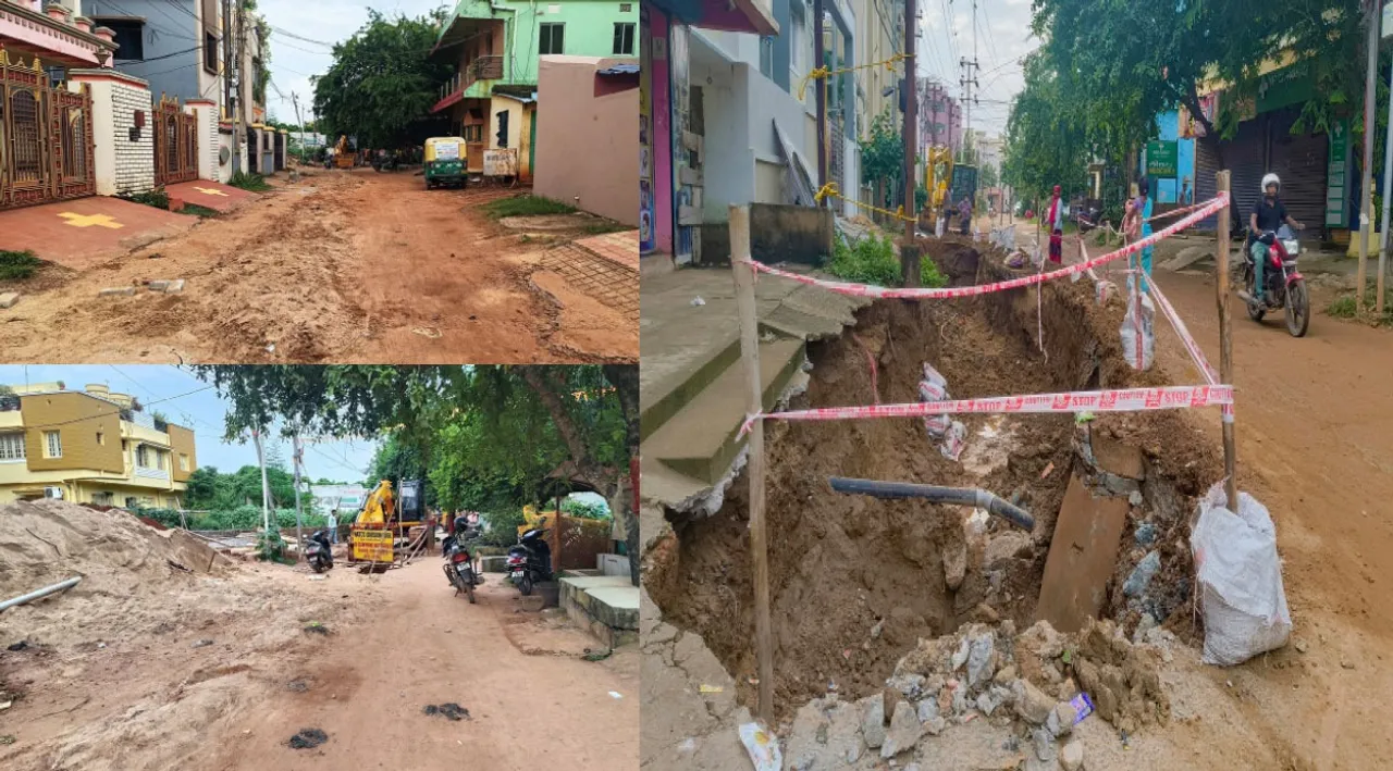  ରାଜଧାନୀର ଦୁଃଖ ପୂର୍ତ୍ତ ରାସ୍ତା