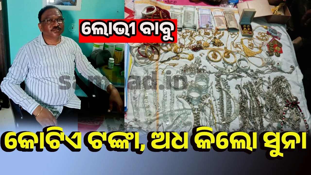  ଏମଭିଆଇ ଗୋଲାପ ଚନ୍ଦ୍ର ହାଁସଦାଙ୍କ ପାଖରେ ରହିଛି ୪୪ଟି ଜମିପ୍ଲଟ୍‌
