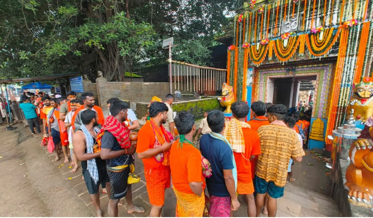  ଶ୍ରାବଣ ଶେଷ ସୋମବାର: ଏକାମ୍ର କ୍ଷେତ୍ରରେ ୧୪ ହଜାର ଭକ୍ତ