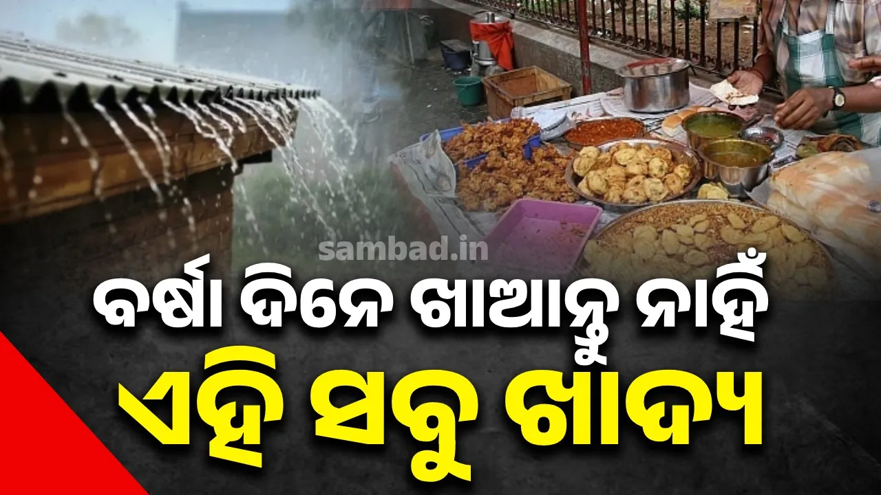  ବର୍ଷା ଦିନେ ନିଜକୁ ସୁସ୍ଥ ରଖିବାକୁ ଚାହୁଁଥିଲେ ଖାଆନ୍ତୁନି ଏହି ସବୁ ଖାଦ୍ୟ