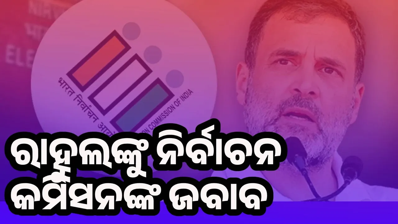  ଲୋକଙ୍କୁ ଭ୍ରମିତ କରିବାକୁ ଚେଷ୍ଟା କରୁଛନ୍ତି ରାହୁଲ :  ନିର୍ବାଚନ କମିସନ