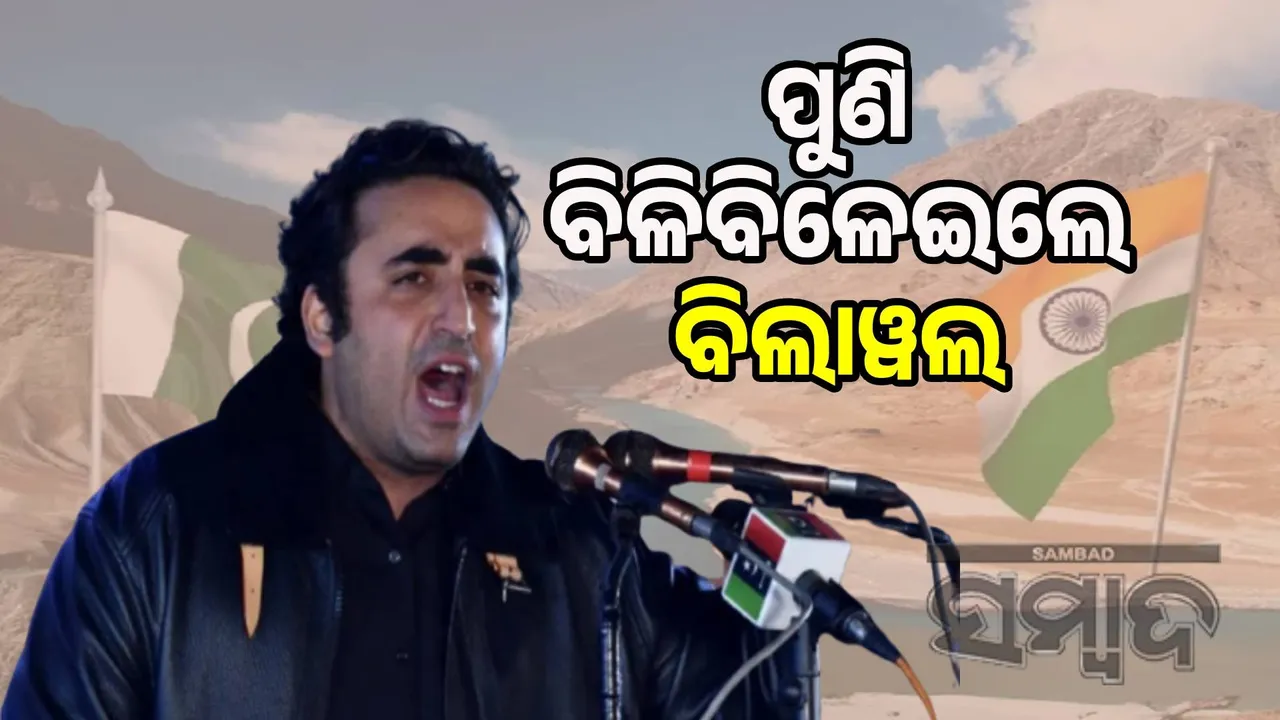  Bilawal Bhutto's vain ambition: There will be war if dam is built on Indus River Photograph: (sambad.in) 