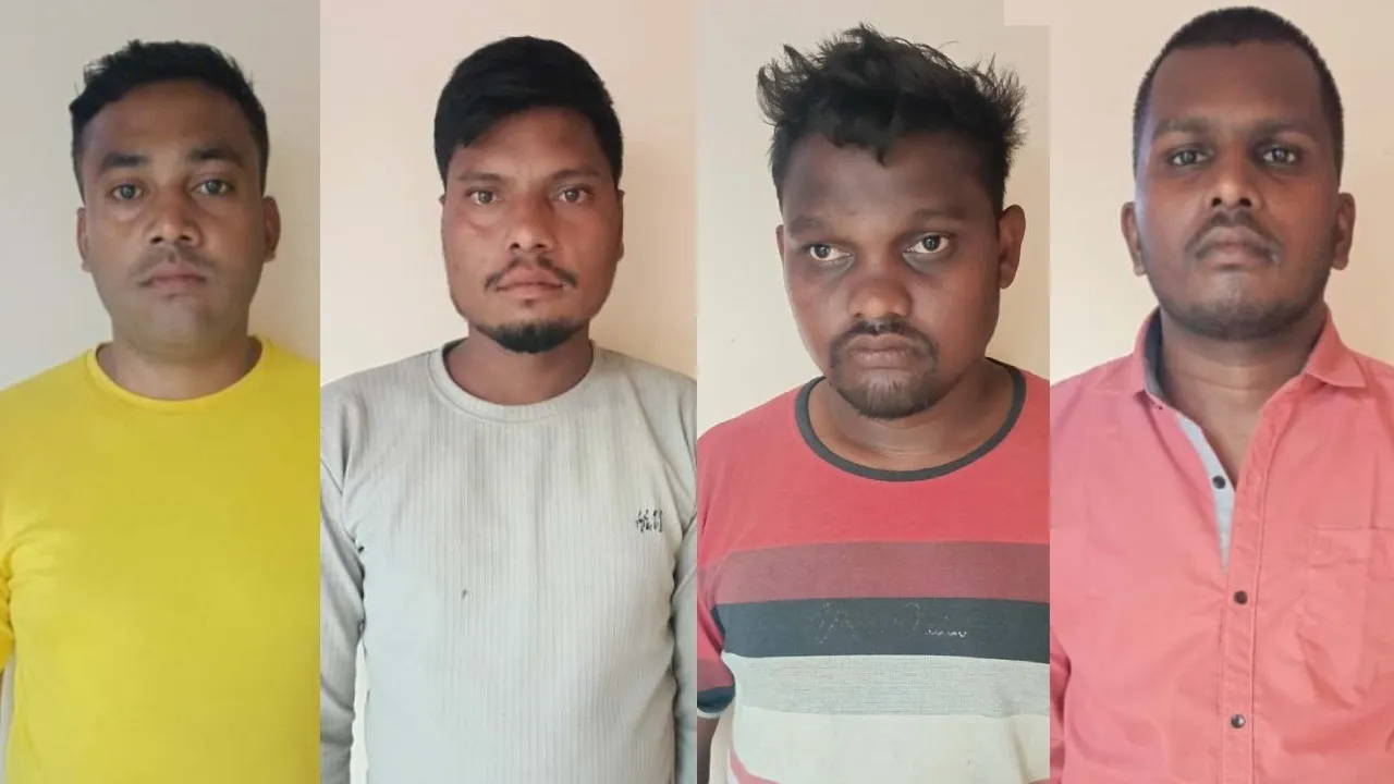  ଜୁଆ ଖେଳୁଥିବା ବେଳେ ମାଡି ବସିଲା ପୁଲିସ; ୩ ହଜାର ଟଙ୍କା ସହ ୬ ବାଇକ ଜବତ, ୪ ଗିରଫ