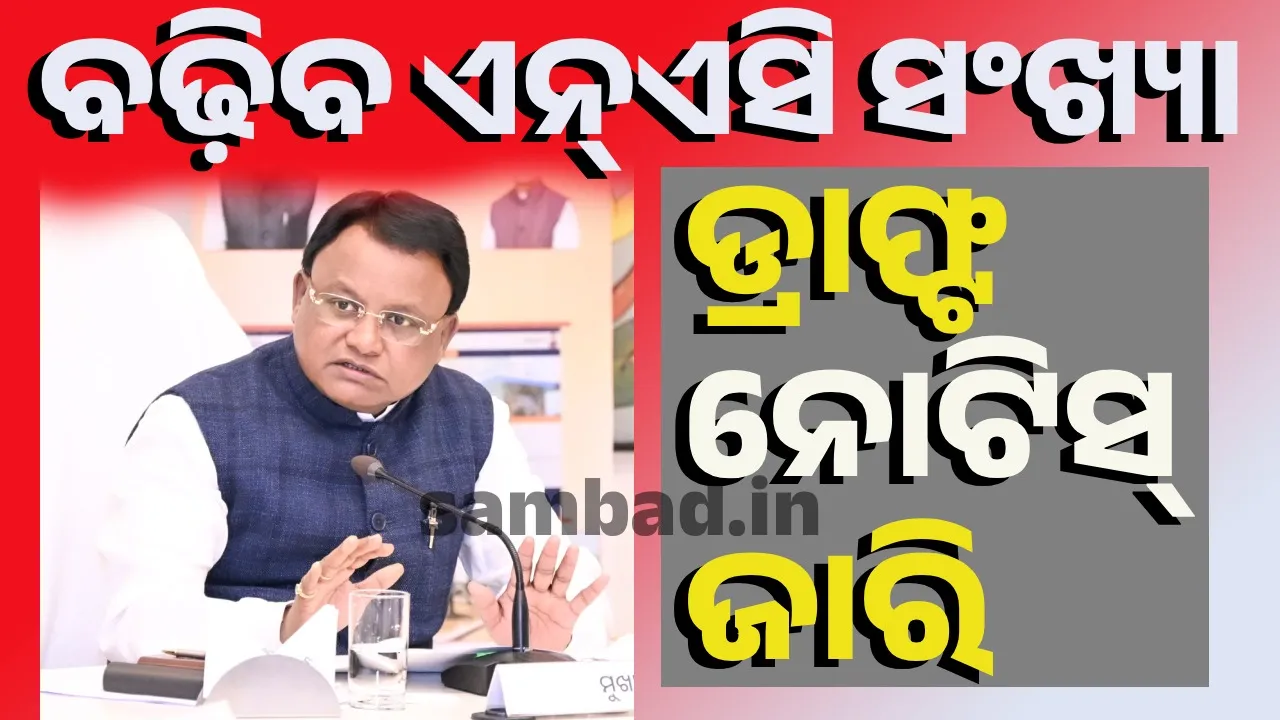  ଏନ୍‌ଏସି ପାଇଁ ଡ୍ରାଫ୍ଟ ନୋଟିସ: କେଉଁ ସହର ହେବ ବିଜ୍ଞାପତି ଅଞ୍ଚଳ ପରିଷଦ?