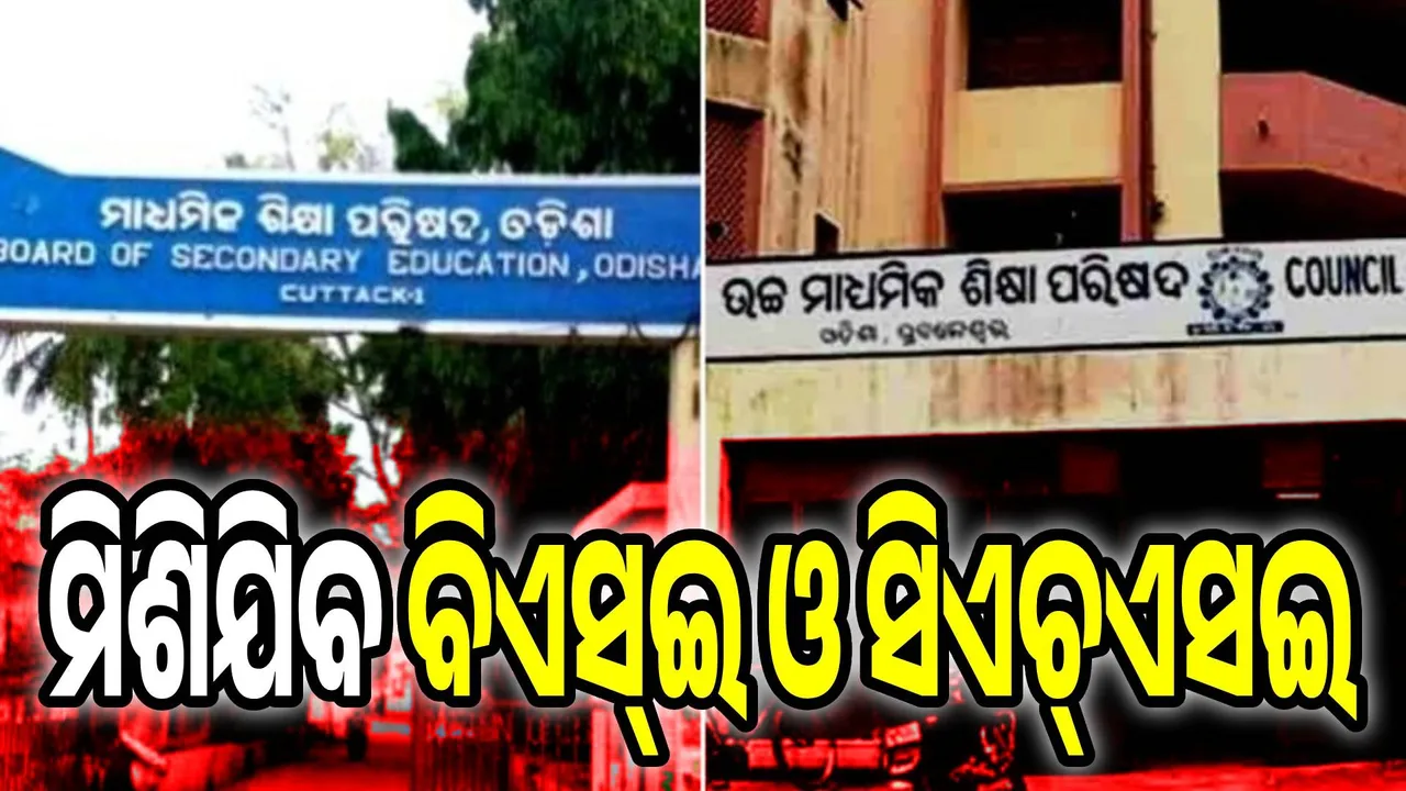  ବିଏସ୍‌ଇ ଓ ସିଏଚ୍‌ଏସଇ ମିଶି ହୋଇଯିବ ଗୋଟାଏ ବୋର୍ଡ