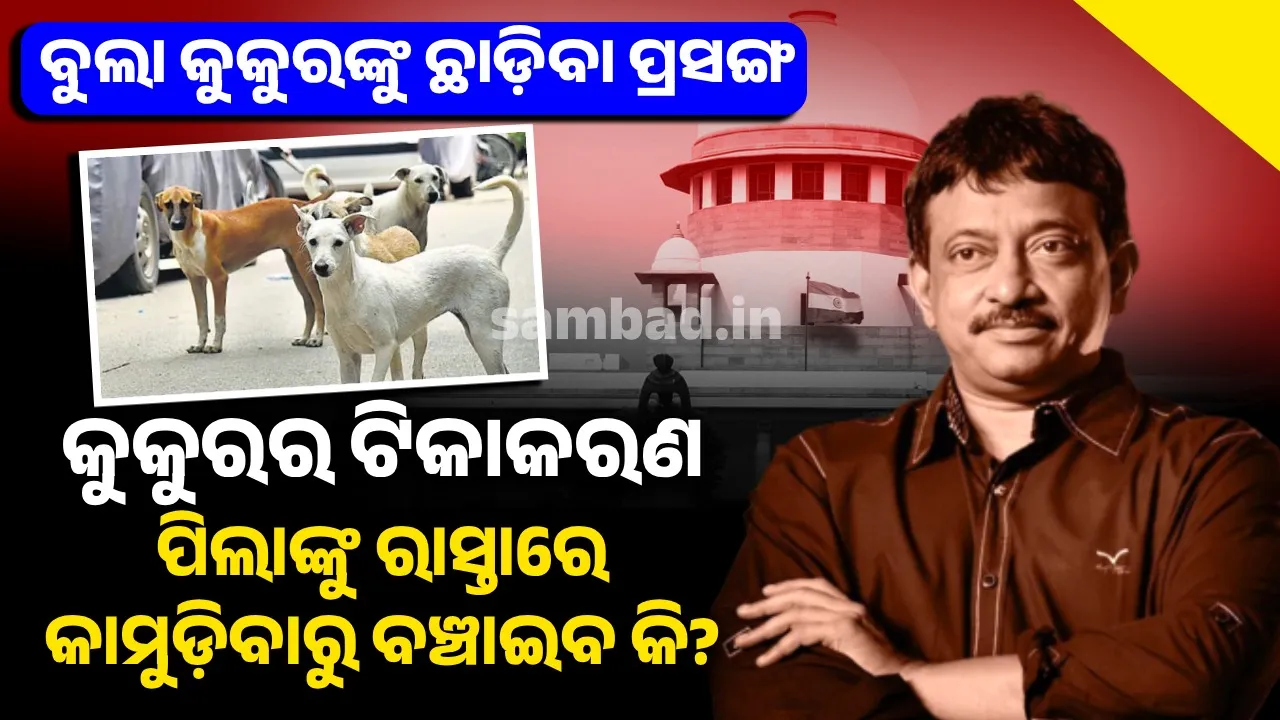  ବୁଲା କୁକୁରଙ୍କ ସମ୍ପର୍କରେ ସୁପ୍ରିମକୋର୍ଟଙ୍କ ନିଷ୍ପତ୍ତି ଉପରେ ପ୍ରଶ୍ନ ଉଠାଇଲେ ରାମ ଗୋପାଳ ବର୍ମା, କହିଲେ-  କୁକୁର କ'ଣ ତାର ଡାକ୍ତରୀ ଫାଇଲ୍ ପଢ଼ି କାମୁଡ଼ିବ କି?