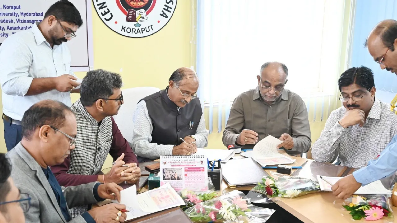  ଶିକ୍ଷା-ଜନଜାତି ଗବେଷଣା ପାଇଁ ୪ଟି ଶିକ୍ଷାନୁଷ୍ଠାନ ସହିତ ସ୍ବାକ୍ଷର କଲା ଓଡ଼ିଶା କେନ୍ଦ୍ରୀୟ ବିଶ୍ୱବିଦ୍ୟାଳୟ