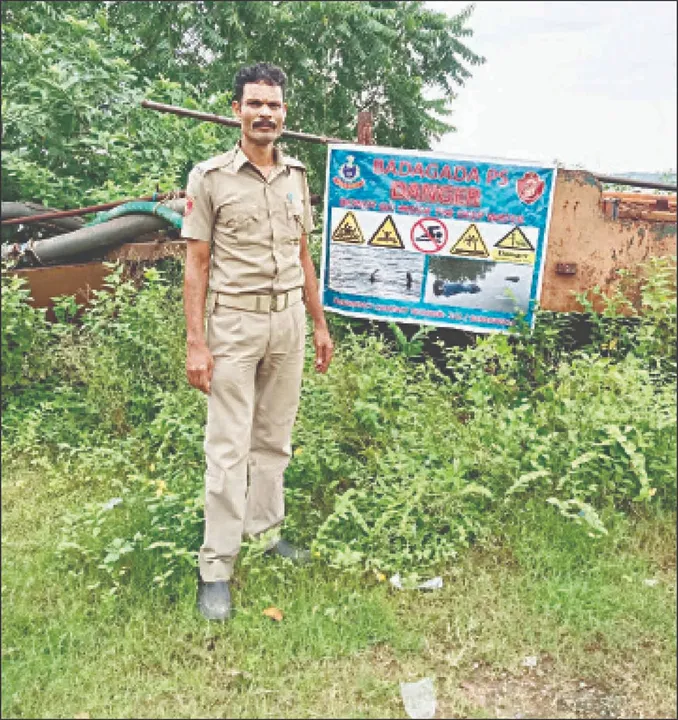  କୁଆଖାଇ ନଦୀପଠାରେ ଲାଗିଲା ସତର୍କ ସୂଚନା
