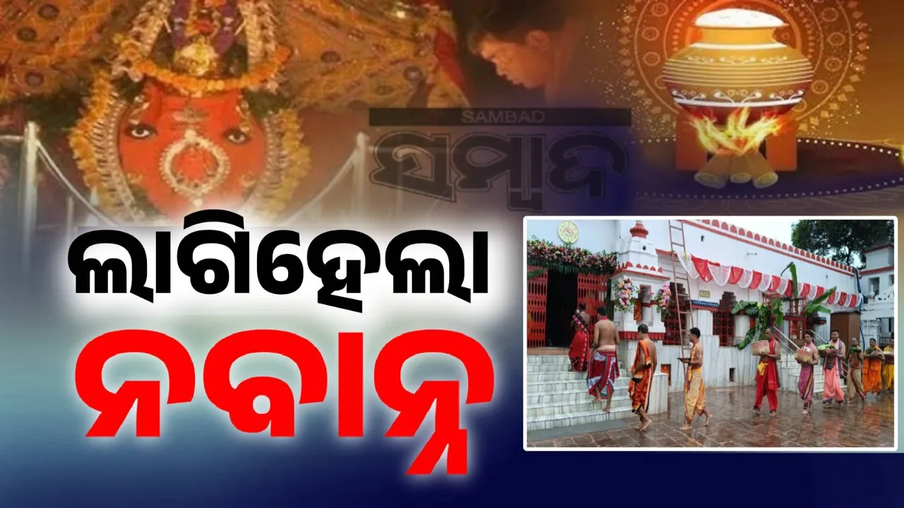  ମା ସମଲେଇଙ୍କ ନିକଟରେ ଲାଗି ହେଲା ନବାନ୍ନ