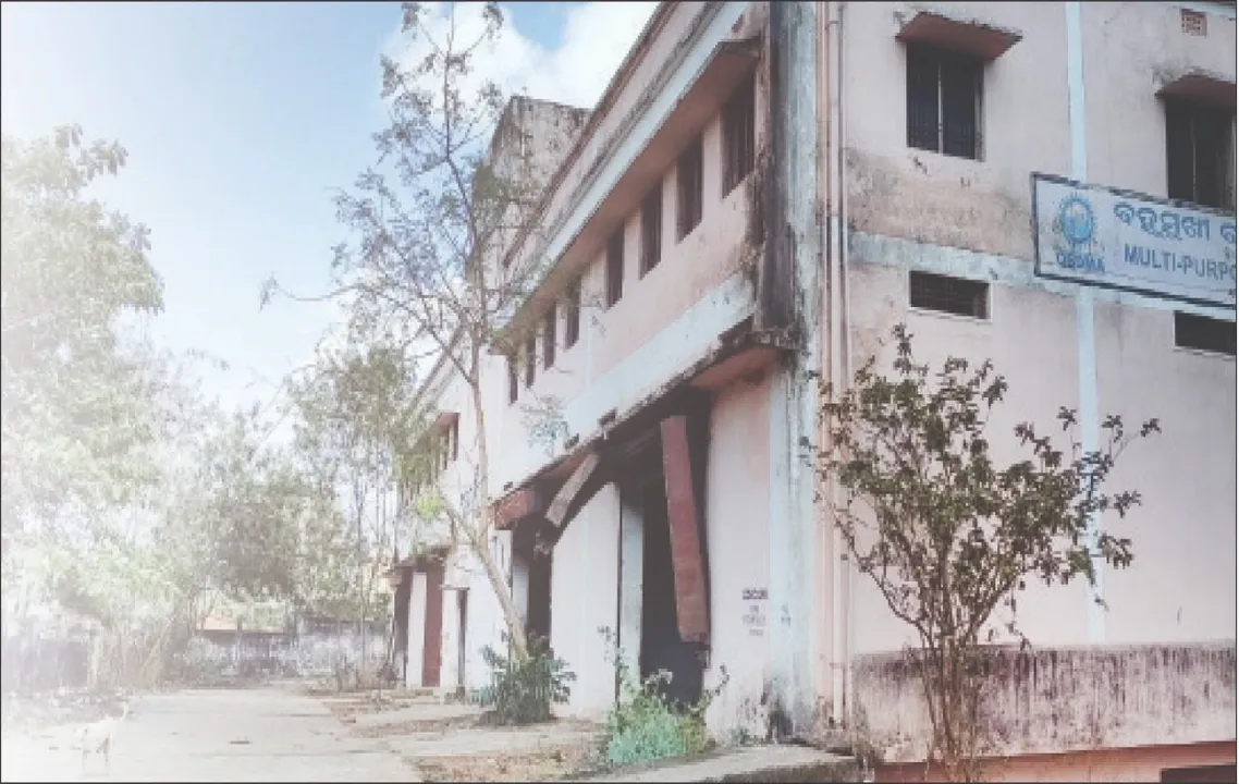  ବାତ୍ୟା ଆଶ୍ରୟସ୍ଥଳୀକୁ ଅଣଦେଖା: ସନ୍ଧ୍ୟା ହେଲେ ଅସାମାଜିକଙ୍କ ଆଡ଼ା, ଗାଡ଼ି ପାର୍କିଂରେ ବ୍ୟବହୃତ ହେଉଛି ପରିସର