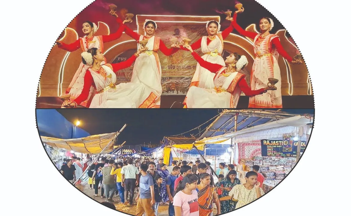  ଜଟଣୀ ଗଣେଶ ପୂଜା: ପୂରା ସହର ପାଲଟିଛି ମେଳାପଡ଼ିଆ, ଦିନ ଭିଡ଼ଠୁ ବଳେଇଯାଉଛି ରାତି ଗହଳି