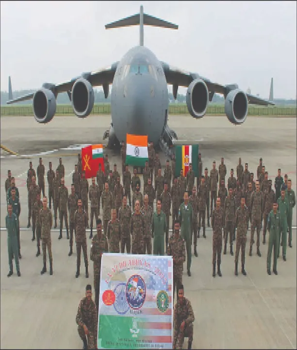  ଭାରତ-ଆମେରିକା ମିଳିତ ଯୁଦ୍ଧ ଅଭ୍ୟାସ