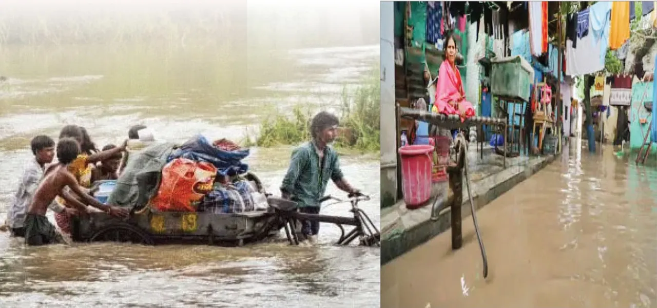  ଉତ୍ତର-ପଶ୍ଚିମ ଭାରତରେ ରେଡ୍‌ ଆଲର୍ଟ: ଦିଲ୍ଲୀରେ ଘରେ ପଶିଲା ଯମୁନା ପାଣି