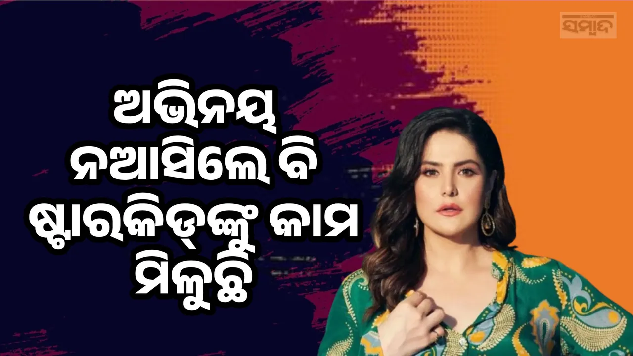  ଅଭିନୟ ନଆସି‌ଲେ ବି ଷ୍ଟାରକିଡ୍‌ଙ୍କୁ କାମ ମିଳୁଛି, ସେ କାହିଁକି ପରିଶ୍ରମ କରିବେ: ଜରୀନ ଖାନ୍
