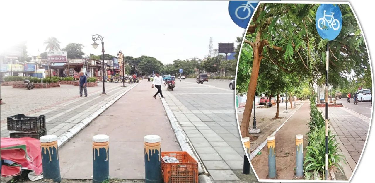  ବୋଲାର୍ଡସ୍‌ରେ ଝୁଣ୍ଟୁଛନ୍ତି ଚାଳକ: ଟ୍ରାକ୍‌‌ ଅଛି, ଗଡ଼ୁନି ସାଇକେଲ୍