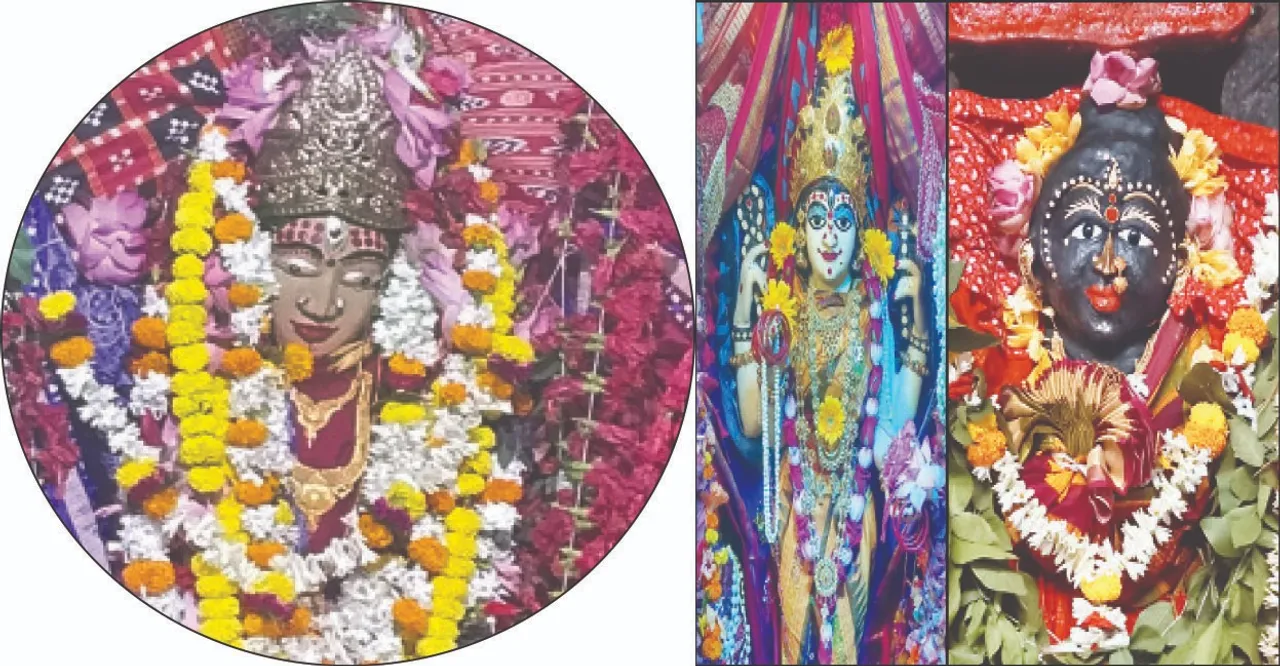  ଷୋଳପୂଜାରେ ଅଷ୍ଟଚଣ୍ଡୀ, ଗୌରୀ ଓ ଭୁବନେଶ୍ବରୀଙ୍କ ବିବିଧ ବେଶ