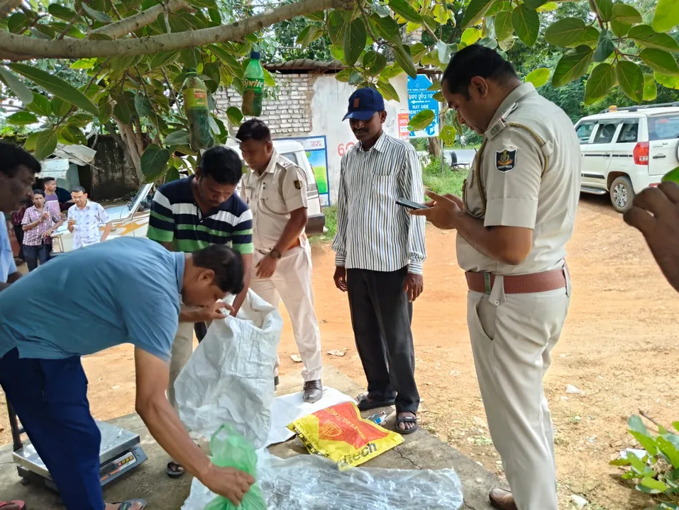  ଅମ୍ବାଭୋନାରୁ ୧୦ କେଜି ୨୫୦ ଗ୍ରାମ ଗଞ୍ଜେଇ ଜବତ