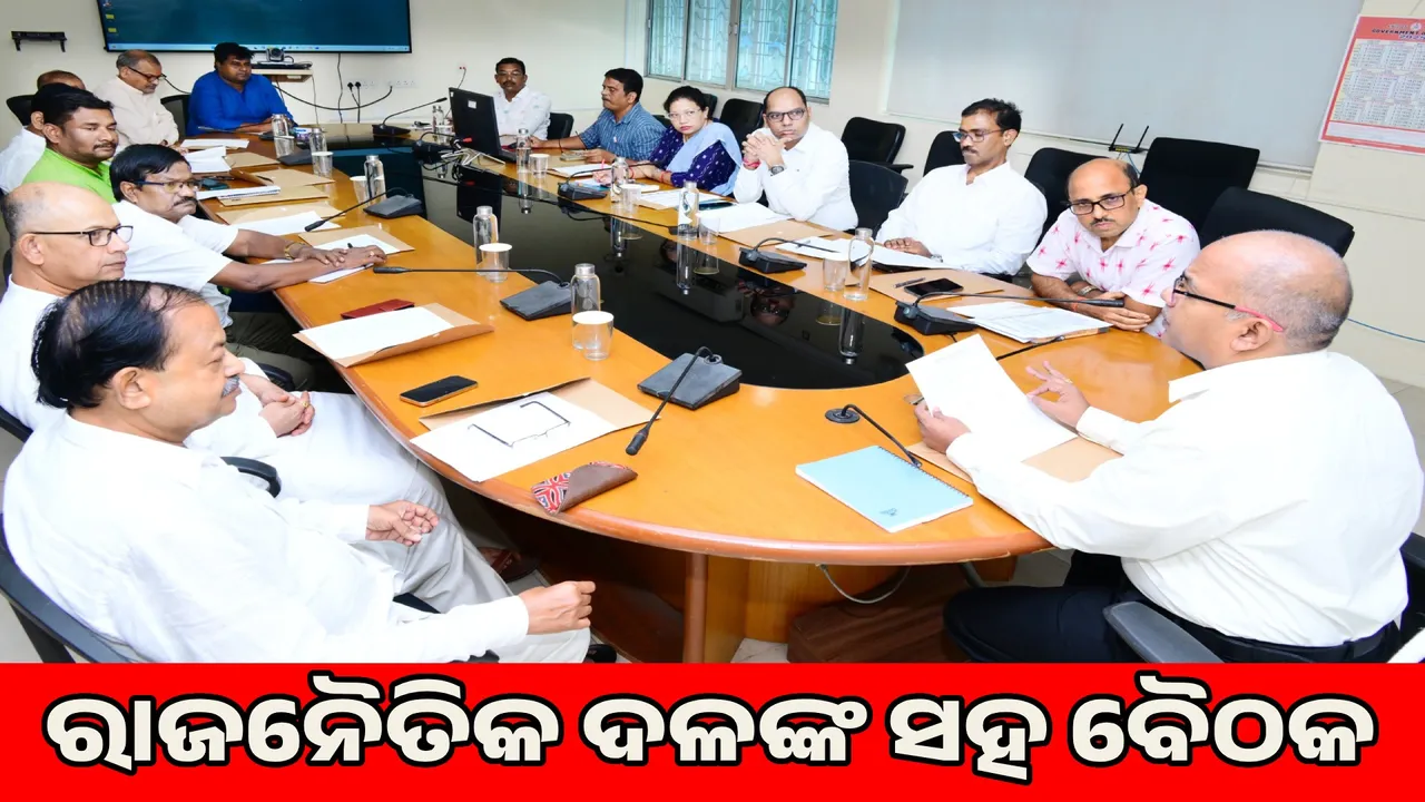  Chief Electoral Officer meets with recognized political parties 
