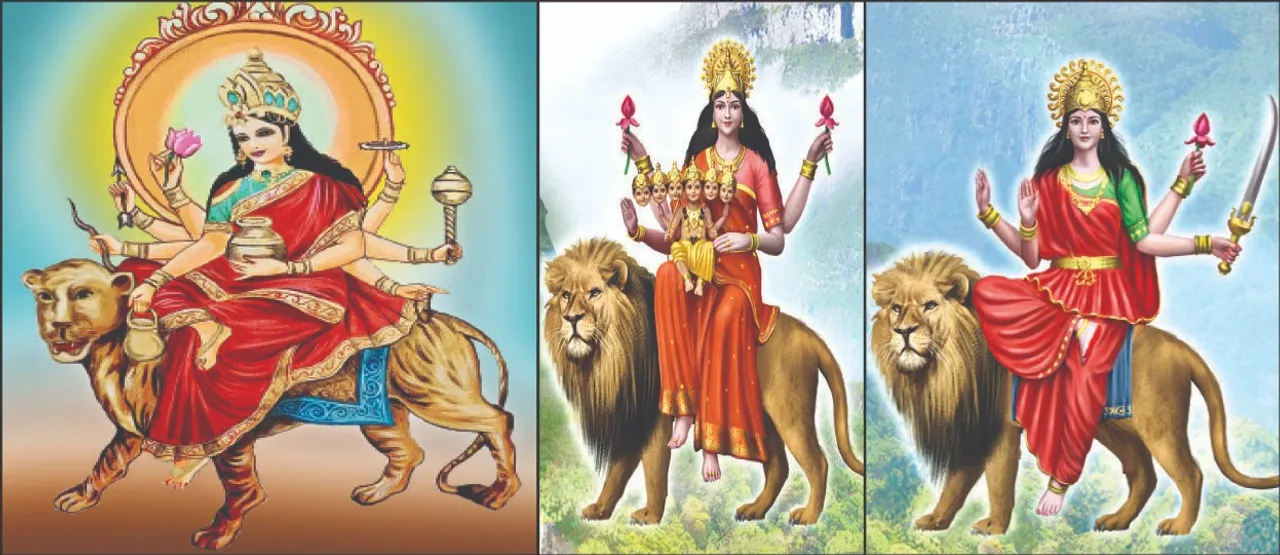  ନବଦୁର୍ଗା: କୁଷ୍ମାଣ୍ଡା, ସ୍କନ୍ଦମାତା ଓ କାତ୍ୟାୟନୀ