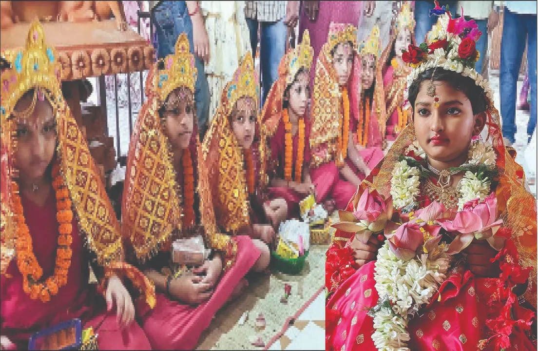  କୁମାରୀ ପୂଜନ