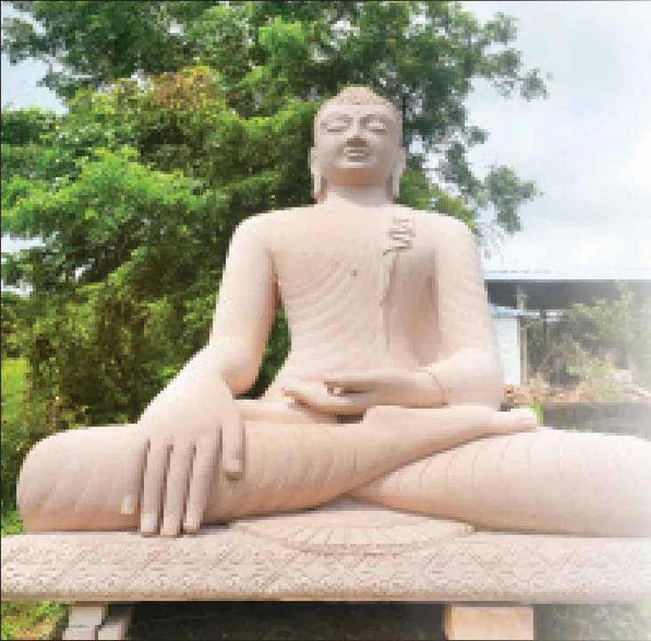  ମାଲେସିଆ ଯିବ ୨୫ଟନ୍‌ର ପ୍ରସ୍ତର ବୁଦ୍ଧ ମୂର୍ତ୍ତି