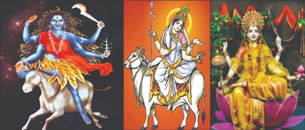  ନବଦୁର୍ଗା: କାଳରାତ୍ରି, ମହାଗୌରୀ ଓ ସିଦ୍ଧିଦାତ୍ରୀ