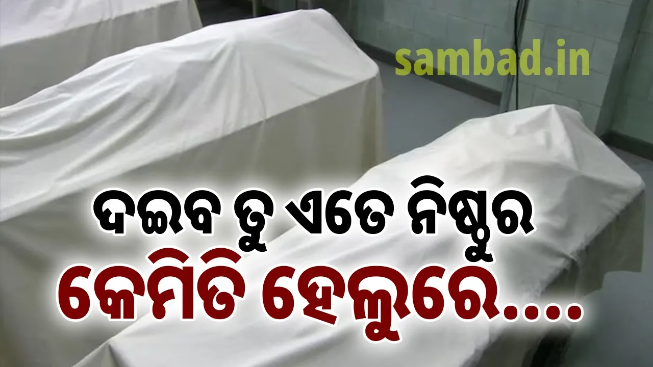 ଘରକୁ ଫେରିଲା ବାପ, ପୁଅ ଓ ନାତିର ମୃତଦେହ: ସ୍ତବ୍ଧ ହୋଇଯାଇଛନ୍ତି ମୃତକଙ୍କ ପରିବାର