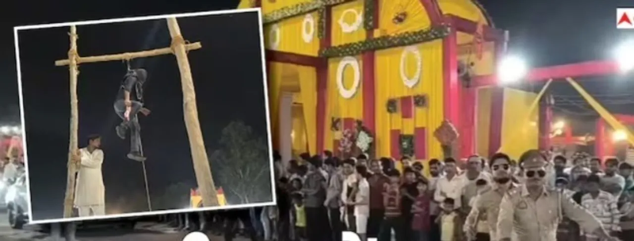 ରାମଲୀଳାରେ ହତ୍ୟାକାରୀକୁ ମୃତ୍ୟୁଦଣ୍ଡ ଦିଆଯିବାର ଦୃଶ୍ୟ ଦେଖି ଚକିତ ହେଲେ ଦର୍ଶକ