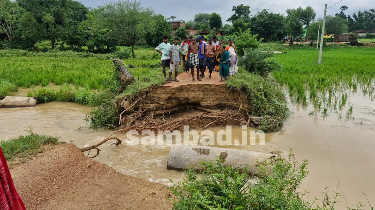  ଲଘୁଚାପ ଜନିତ ବର୍ଷାରେ କୋମନା ବେହାଲ