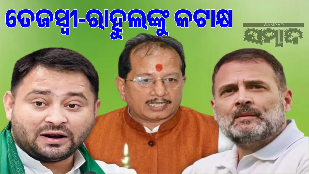  Appu-Pappu want to become CM-PM: Vijay Sinha takes a dig at Tejaswi-Rahul 
