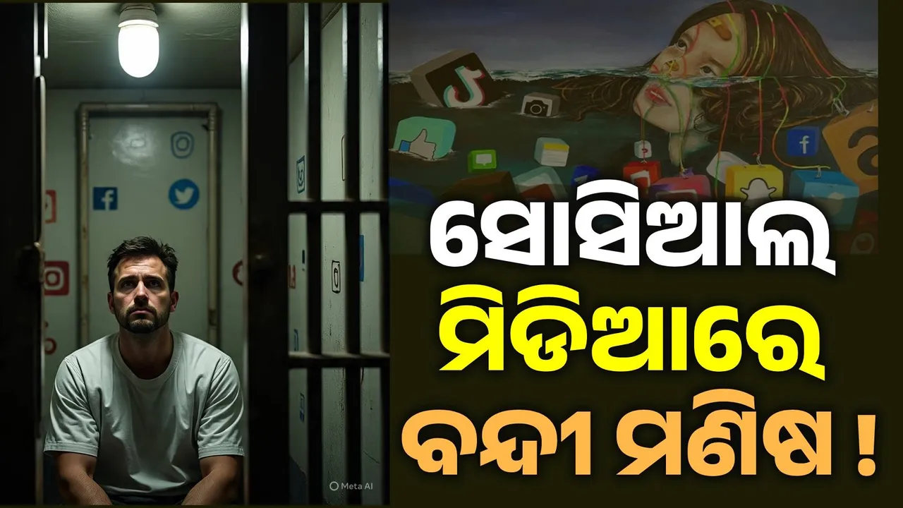  ସୋସିଆଲ ମିଡ଼ିଆ ଜେଲରେ ମଣିଷ ଜୀବନ ! ଅଧିକ ସମୟ ବିତାଉଥିଲେ ସାବଧାନ !