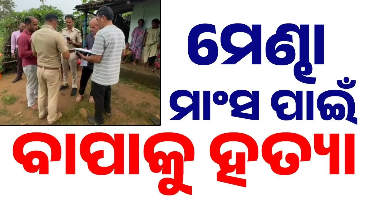  ହୃଦୟହୀନ ହୃଦାନନ୍ଦ: ଟାଙ୍ଗିଆରେ ହାଣି ବାପାକୁ ହତ୍ୟା କଲା, ମାଟି ଖୋଳି ଶବକୁ ଲୁଚାଇଲା ସୈତାନ ପୁଅ...