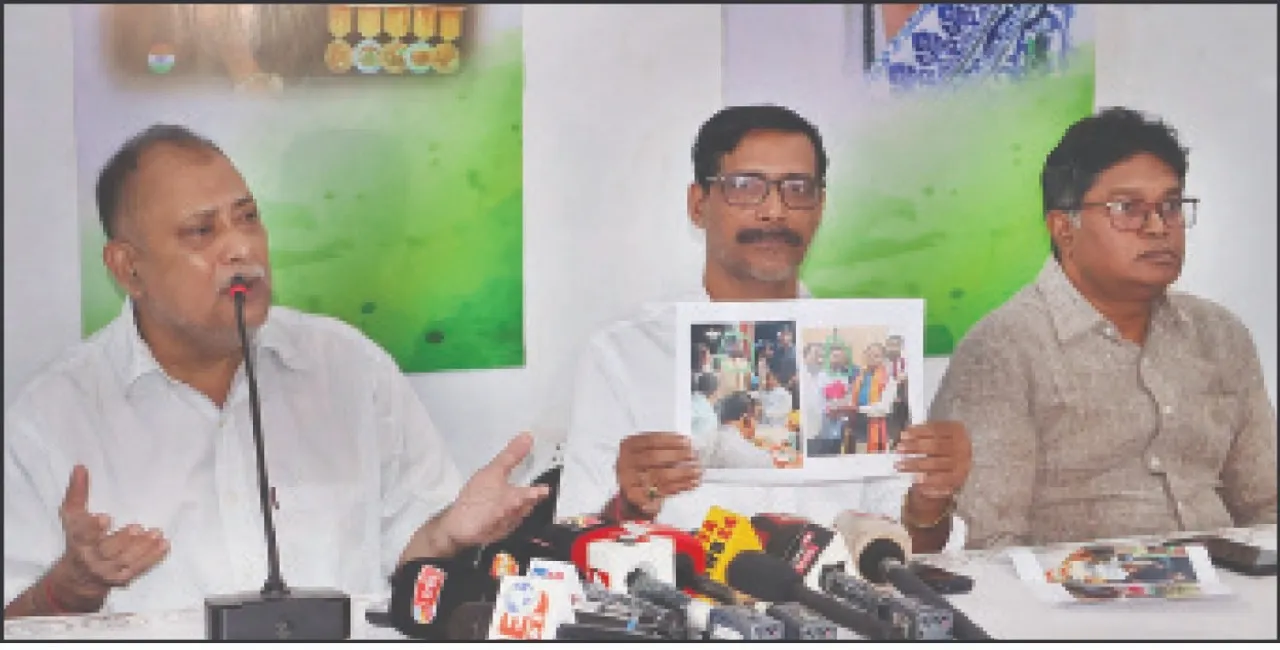  ବିଜେପିର କେନ୍ଦ୍ରୀୟ ନେତାଙ୍କ ସଂପୃକ୍ତି ସନ୍ଦେହ: କଂଗ୍ରେସ