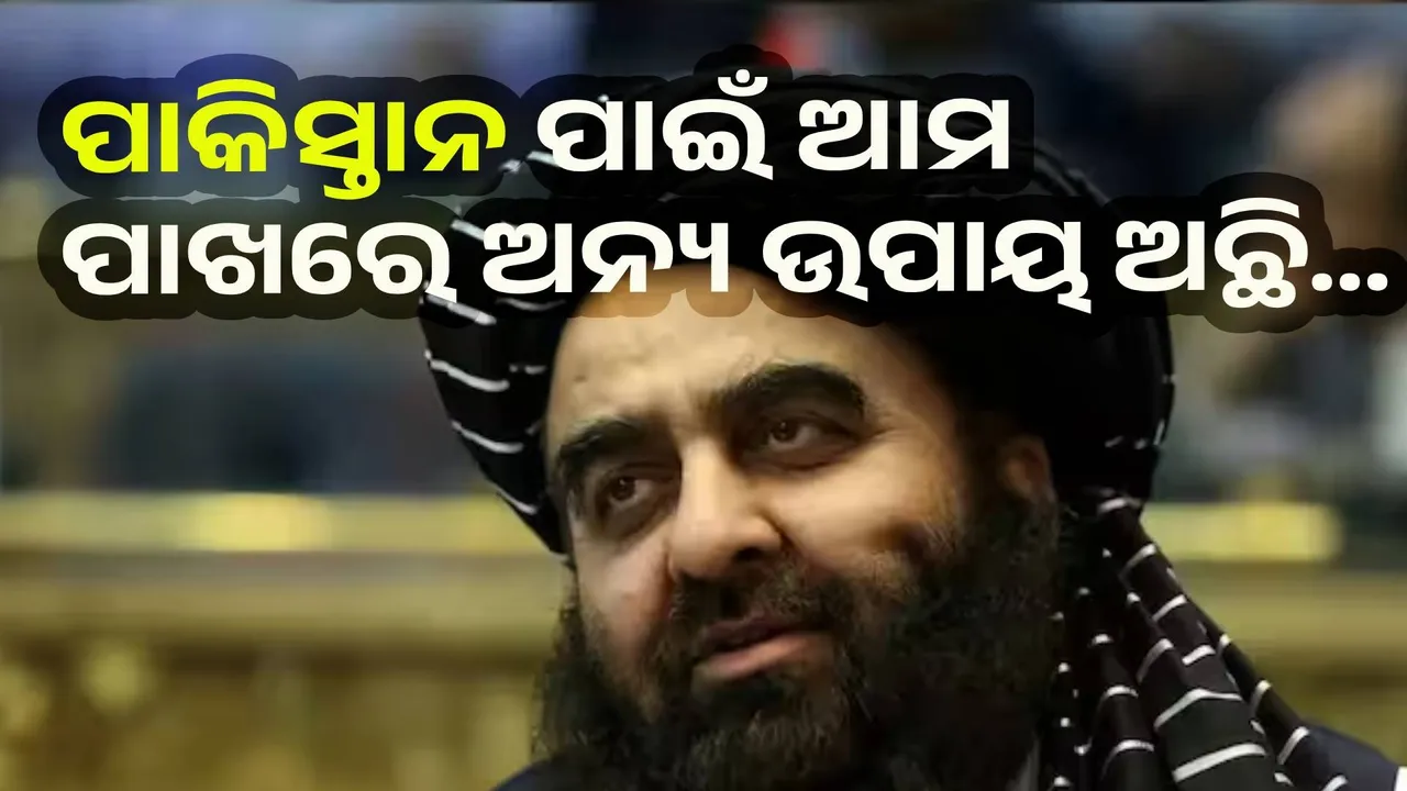  ଶାନ୍ତି ପ୍ରକ୍ରିୟା ସଫଳ ନହେଲେ ଆମ ପାଖରେ ଅନ୍ୟ ଉପାୟ ଅଛି… : ମୁତ୍ତାକି