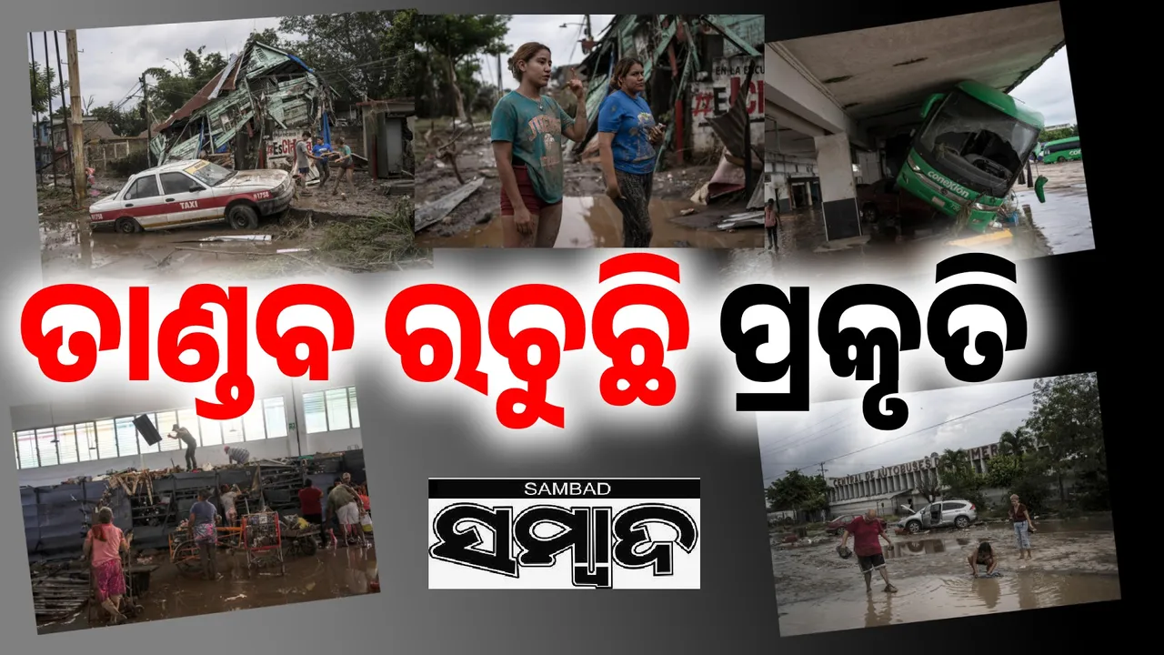  ମେକ୍ସିକୋରେ ତାଣ୍ଡବ ରଚୁଛି ପ୍ରକୃତି: ଗଲାଣି ୪୧ ଜୀବନ