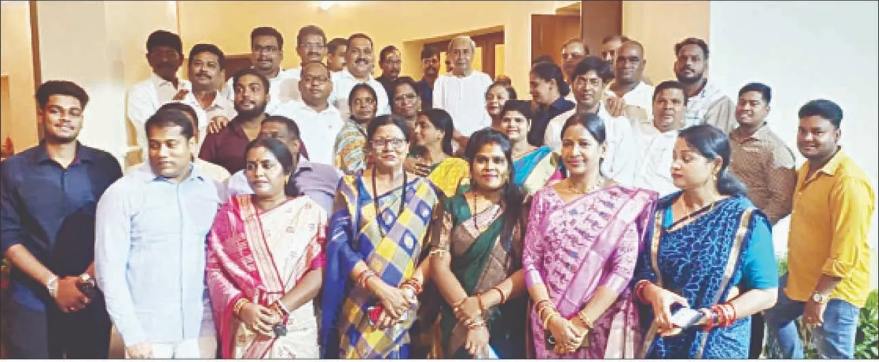 ନବୀନ ନିବାସରେ ଭୁବନେଶ୍ବରିଆ ବିଜେଡି ନେତା