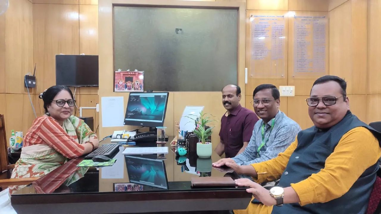 Meeting with AYUSH Director regarding implementation of Electro Homeopathy in Odisha 