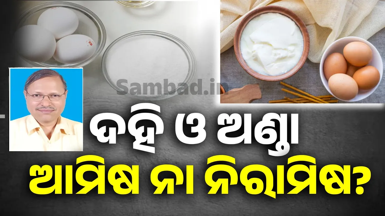  ଦହି ଓ ଅଣ୍ଡା- ଆମିଷ ନା ନିରାମିଷ?