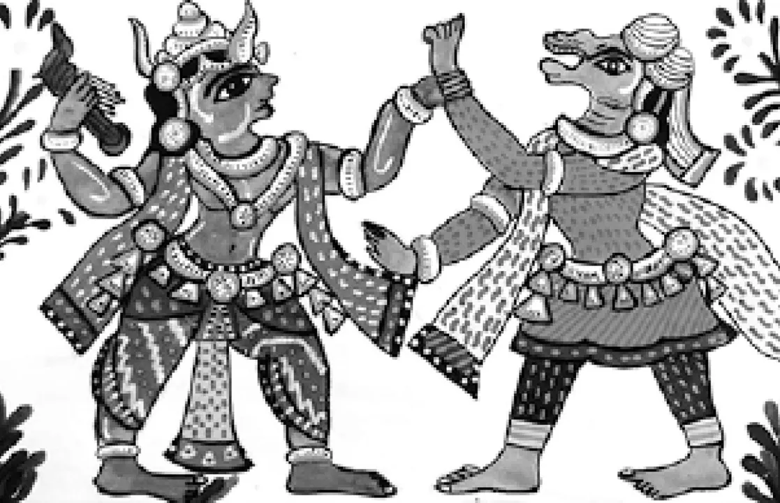  କୃଷ୍ଣ ଗଧ ପାଦ ଧରିଲେ