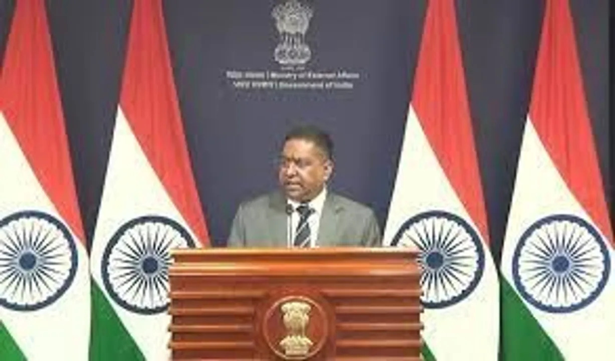  MEA spokesperson Randheer Jaiswal 
