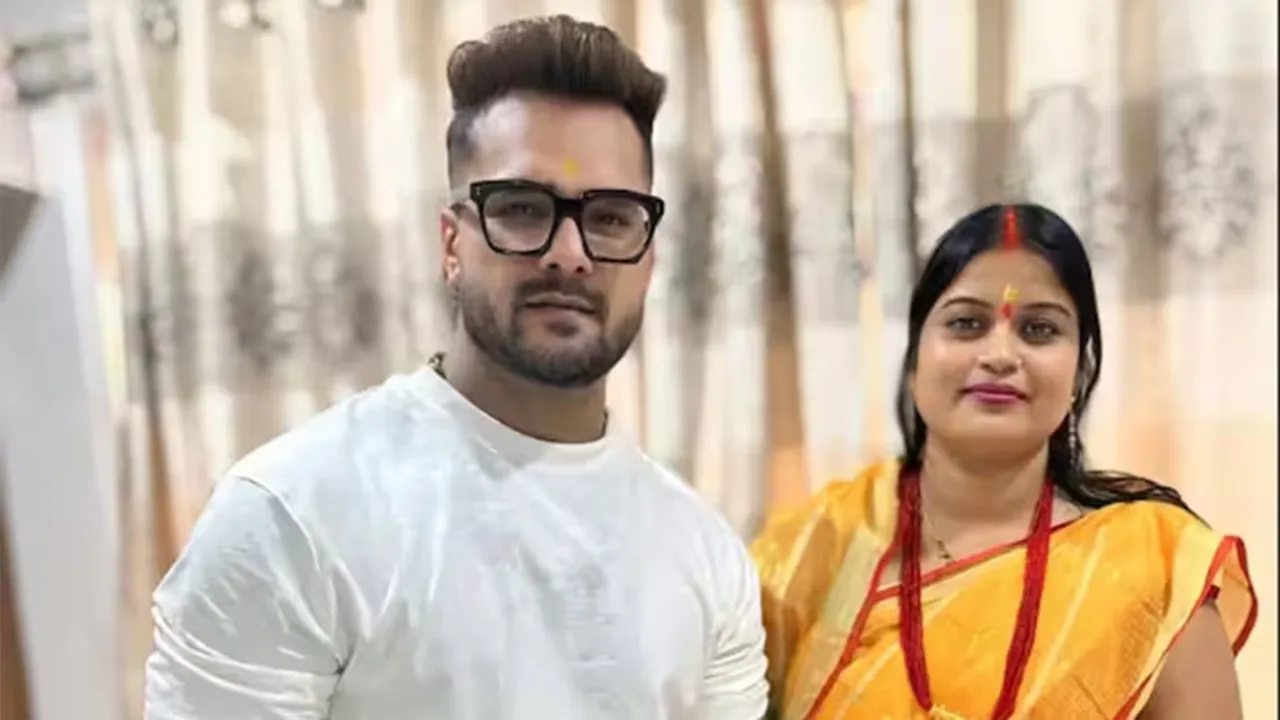  khesari lal yadav will contest bihar elections Photograph: (Instagram @chanda_yadav27) 