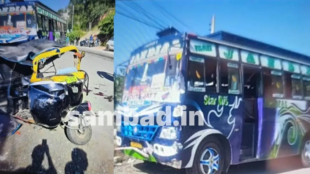  Three Odia tourists killed in accident in Jammu Kashmir. Photograph: (Dainik Jagaran) 