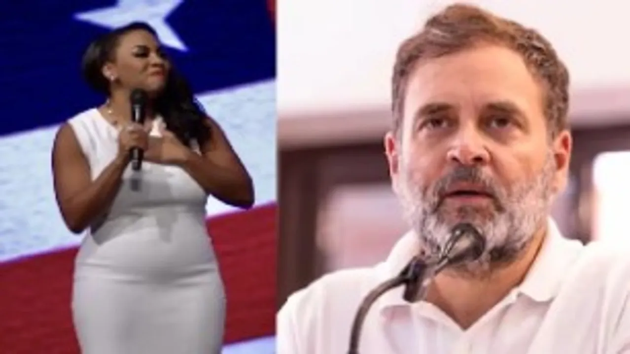  Mary Jorie Millben tagrests Rahul Gandhi over PM Modi and President Donald Trump. Photograph: (File Photo) 
