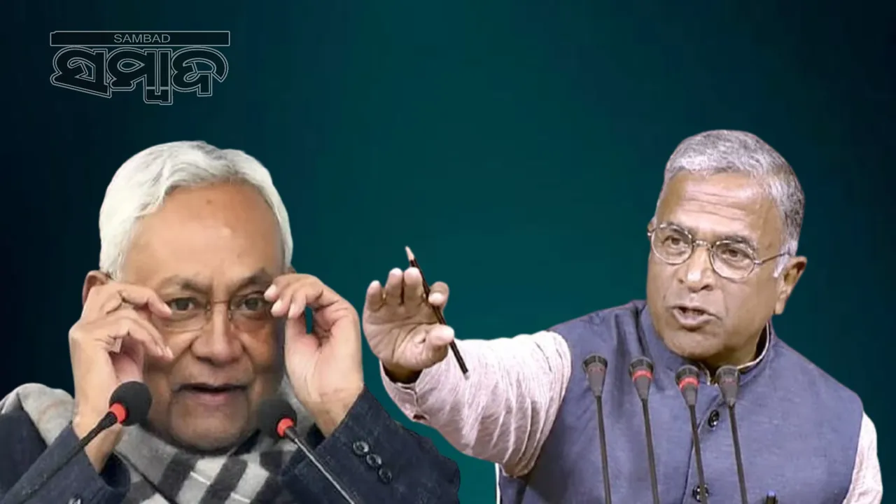  In Bihar no alternative to Nitish Kumar: Rajya Sabha Deputy Chairman Harivansh said there is no alternative to Nitish Kumar Photograph: (sambad.in) 