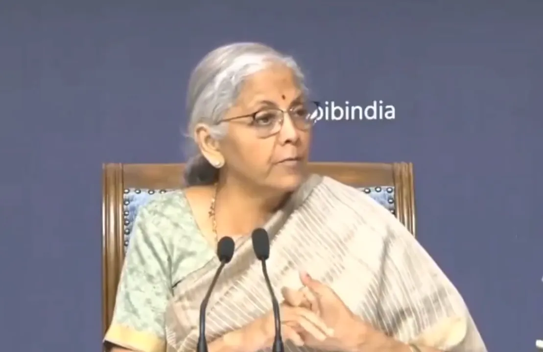  nirmala sitharaman on GST reform Photograph: (pib) 
