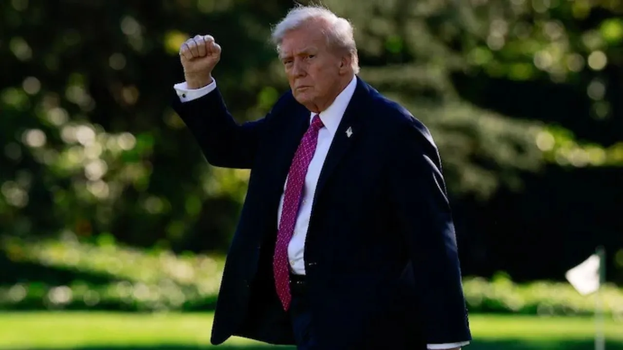  US President Donald Trump. (Photo: Reuters) 