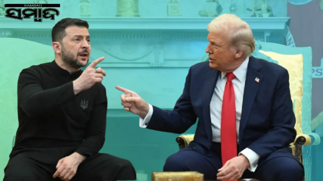  Putin will destroy All: Trump threatens Zelensky, saying Putin will destroy everything if he wants Photograph: (sambad.in) 