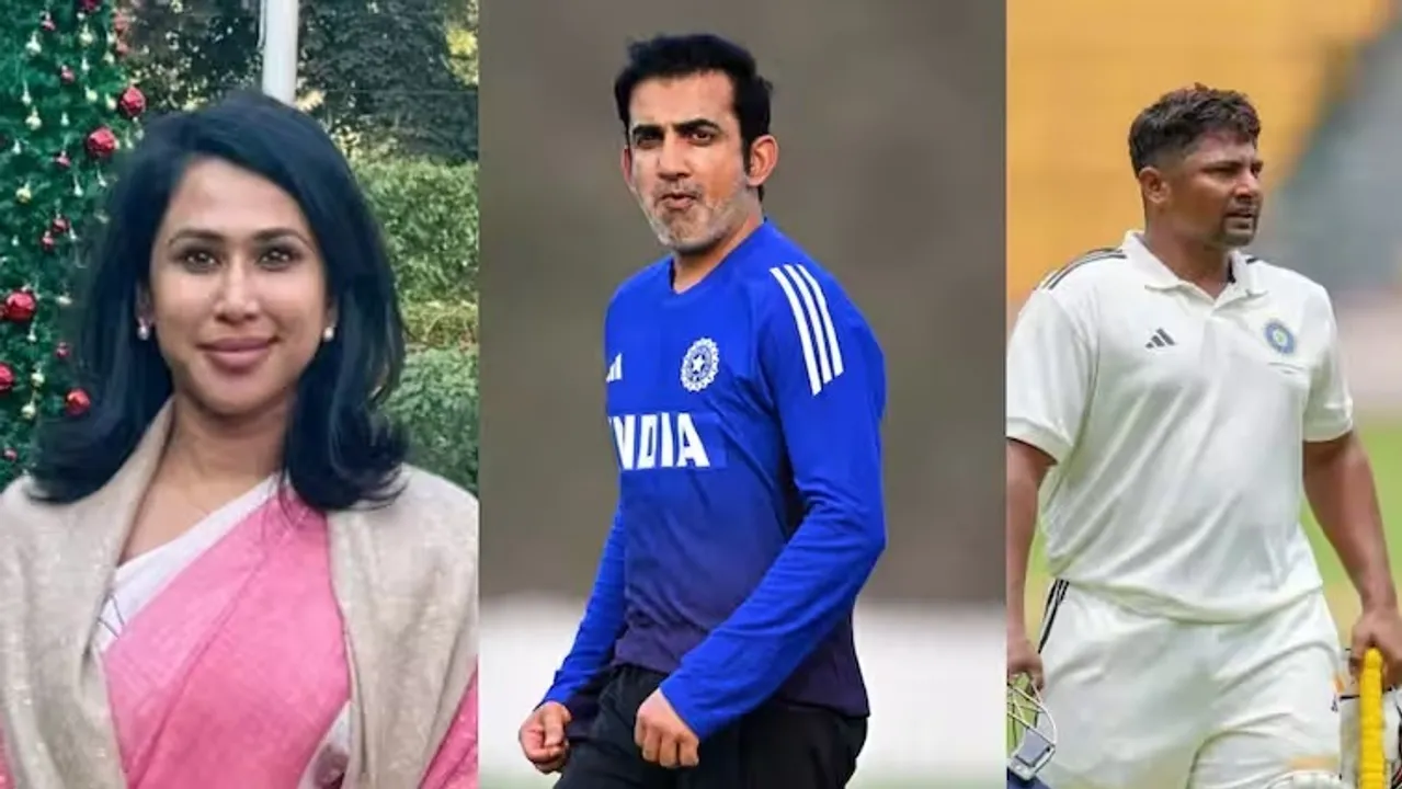  shama-mohamed-targets-gautam-gambhir (@social media) 