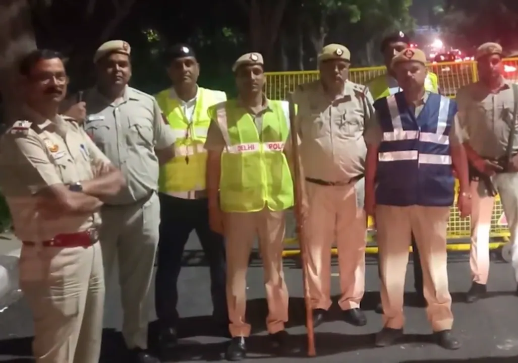  Delhi police encounter Photograph: (@DelhiPolice) 
